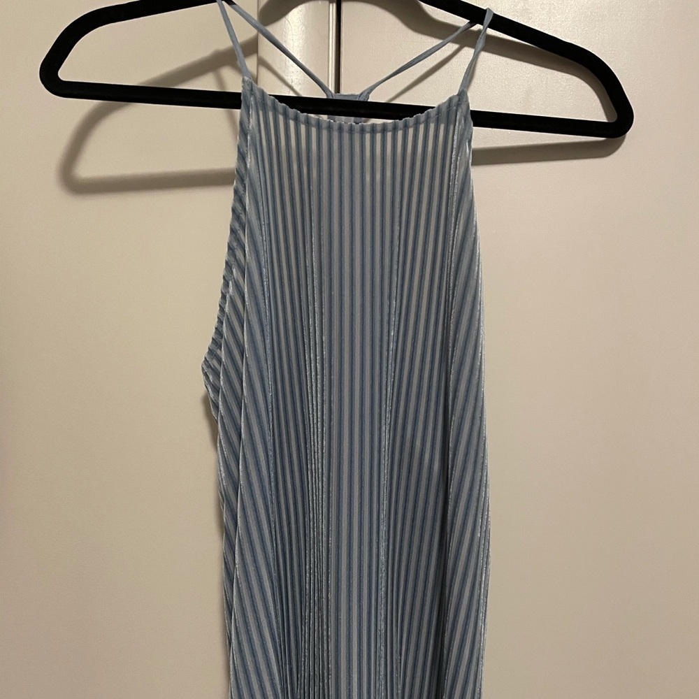 Sky Blue racer back Tank top